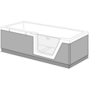 Schürze PanElle Front und Rücken zu 1124 248