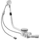 Wanneneinlaufgarn. Duravit, Ab- und Überlauf-Set