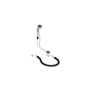 Wanneneinlaufgarn. Duravit, Ab- und Überlauf-Set