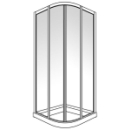 Eckeinstieg Duscholux Optima 300 Round Viertelkreis