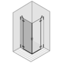 Pendeltüre Duka Pura 5000, Bodenmontage