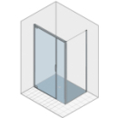 Pendeltüre Duka Natura 4000, Bodenmontage