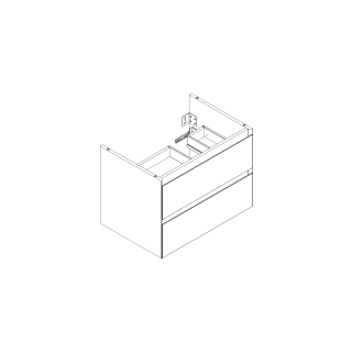 Waschtischmöbel Alterna zero plus