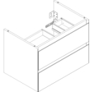 Waschtischmöbel Alterna zero plus