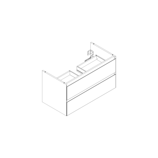 Waschtischmöbel Alterna zero plus