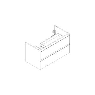 Waschtischmöbel Alterna zero plus