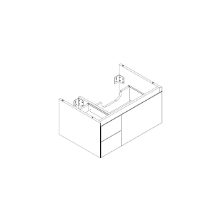 Waschtischmöbel Alterna zero plus