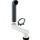 Versprungbogen für Bodenablauf, D. 90x110 mm