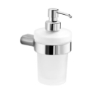 Seifenspender, Behälter Glas satiniert