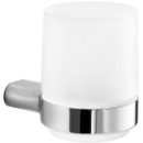 Glashalter, Glas satiniert