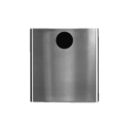 Abfallbehälter, Einwurf vorne