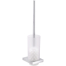 Klosettbürstenhalter, Einsatz Kristallglas matt