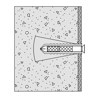 Befestigungsmat. für Leichtbeton, Beton u. Lochzie