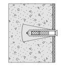 Befestigungsmat. für Leichtbeton, Beton u. Lochzie