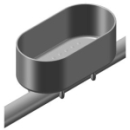 Duschablage, zum Auflegen auf Winkelgriffe