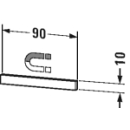 Magnetleiste Duravit