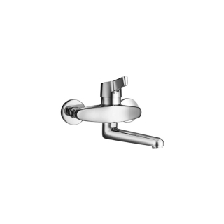 Wandmischer, A 225 mm, ohne Abstellverschraubungen