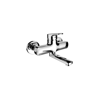 Wandmischer, A 175 mm, Abstellverschraubungen