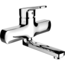 Wandmischer, A 175 mm, ohne Abstellverschraubungen