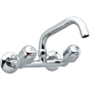 Wandbatterie 1/2", Auslauf oben, A 240 mm