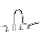 Wannenfüllbatterie Tara., mit Griffhebeln