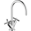 Einlochbatterie, A 165 mm, Ablaufventil