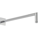 Brausenarm 1/2", gewinkelt, Rosette eckig