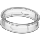 Kunststoffeinlage zu Glashalter und...