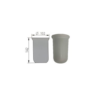 Glaseinsatz satiniert Avenarius / Sam 3000