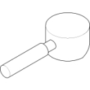 Griff Einlochmischer (90206204100)