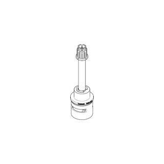 Oberteil zu Ventilen mit Umstellung, Standmontage<br>(9090031610090)