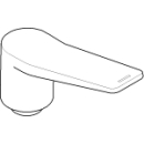 Griff "cold" zu Waschtisch-Dreilochbatterie...