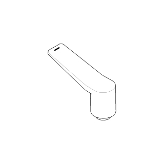 Griff "hot" zu Waschtisch-Dreilochbatterie Lissé<br>(09208402500)