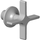 Kreuzgriff "cold", zu Bade- und...