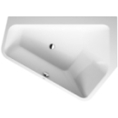 Eckbadewanne Duravit Paiova 5 mit angeformter Schürze
