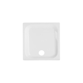 100 x 100 x 6.5 cm, Ablaufloch D. 90 mm