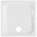 100 x 100 x 6.5 cm, Ablaufloch D. 90 mm