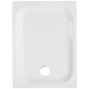 100 x 75 x 6.5 cm, Ablaufloch D. 90 mm