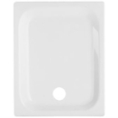 100 x 80 x 6.5 cm, Ablaufloch D. 90 mm