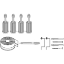 Badewannen-Fussset Schmidlin, mit Wannendichtband