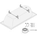 Badewannen Montageset X Schmidlin mit Wannendichtband