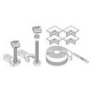 Duschenwannen-Fussset Schmidlin Omnia, Höhe 4 - 11 cm