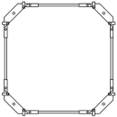 Montagerahmen 80 x 80 cm