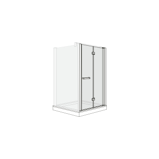 Drehfalttür Duscholux Optima 6