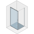 Drehtüre Duka Natura 4000, Bodenmontage