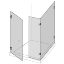 Eckkabine Renner Atelier 90 TSS