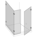 Eckkabine Renner Atelier 90 TSS