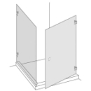 Eckkabine Renner Trendline TS 90°