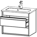 Waschtischmöbel Duravit Ketho