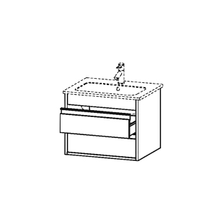 Waschtischmöbel Duravit Ketho
